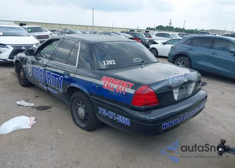 2009 Ford Crown Victoria Police/Police Interceptor z USA, uszkodzony, nr VIN 2FAHP71V89X120277